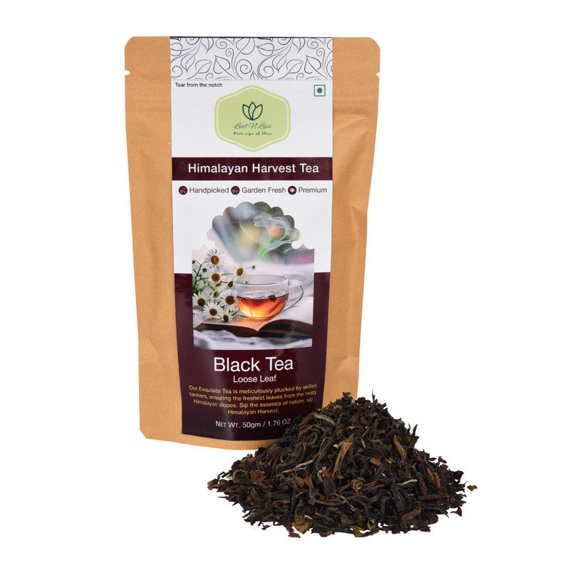 LEAF N LIPS Himalayan Harvest Loose Leaf Black Tea Pack