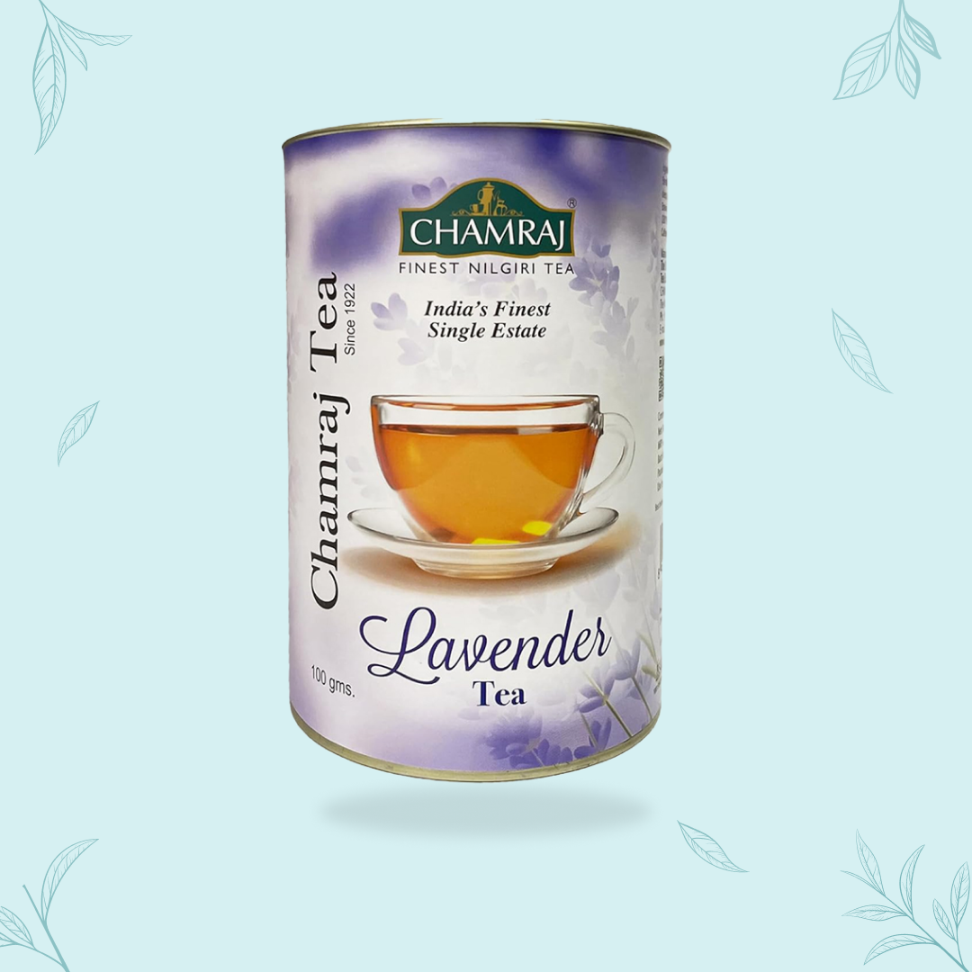 Chamraj Lavender Tea Canister 100g