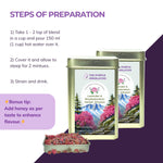 Lavender & Rhododendron Herbal Infusion Brewing Instruction