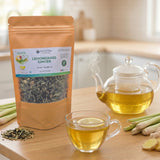 Deroi Lemongrass Ginger Green Tea - India’s First Carbon-Free Tea From Assam - Pack of 2