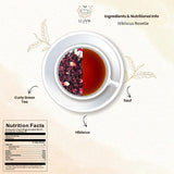 Lluvia Hibiscus Roselle with Green Tea and Fennel Seeds
