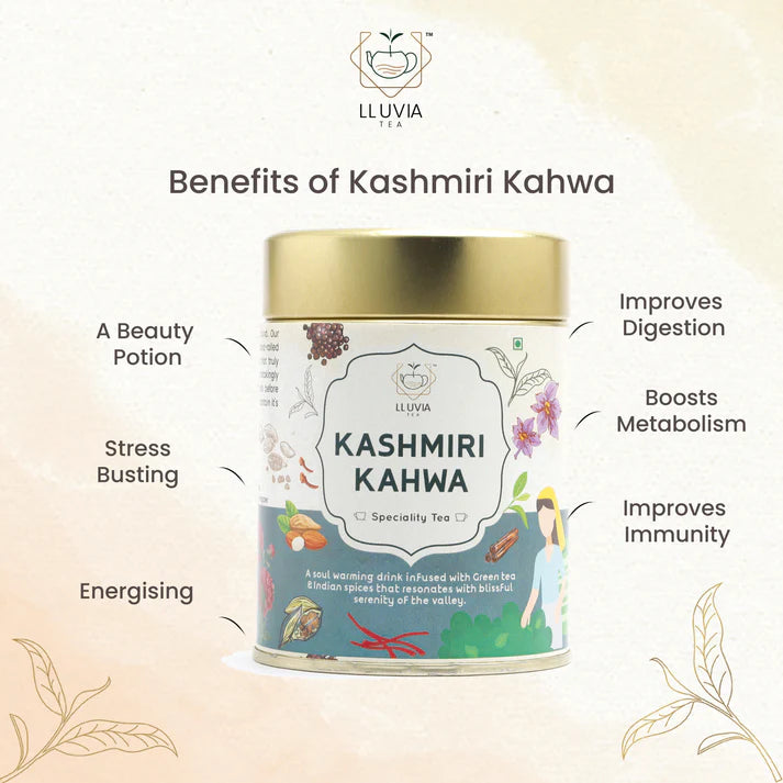 Benefits of Lluvia Kashmiri Kahwa