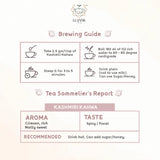 Brewing Guide and Tea Sommelier's Report for LLUVIA Kashmiri Kahwa