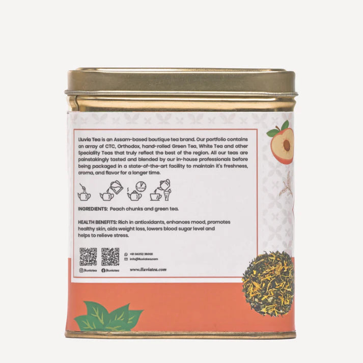 Lluvia Peach Blossom Wellness Tea Box