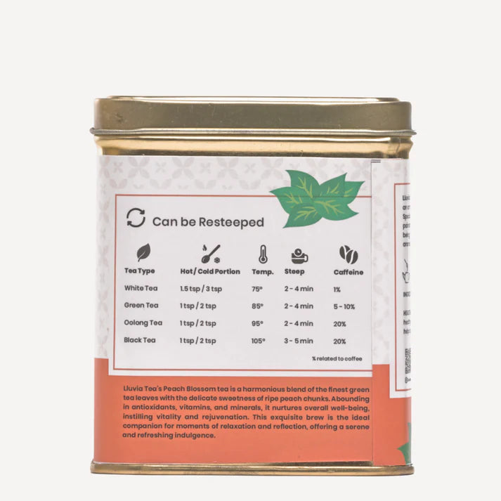Lluvia Tea Peach Blossom Green Tea