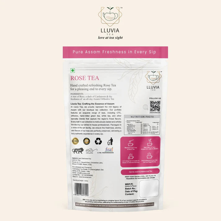 Lluvia Rose Black Tea