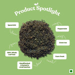 Lluvia Spearmint Dried Green Tea Leaves