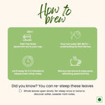 Instructions for Brewing Lluvia Spearmint Tea