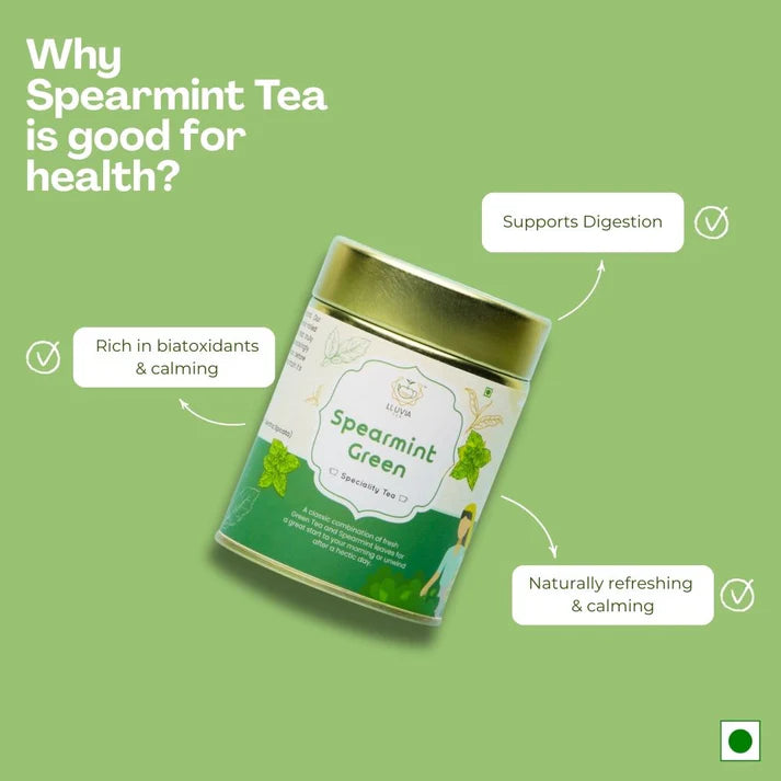 Lluvia Spearmint Tea Health Benefits