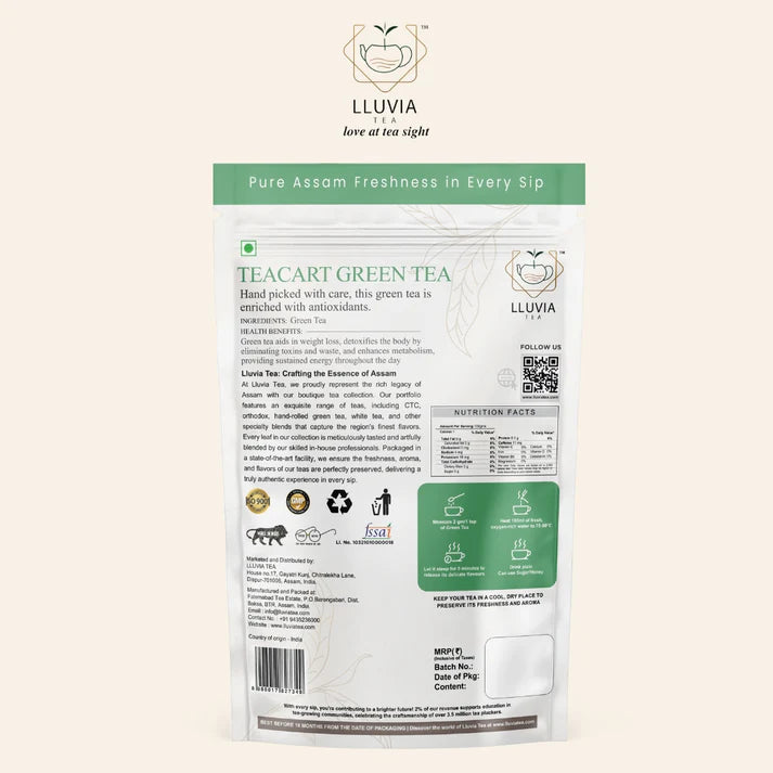 Lluvia Tea Teacart Green Tea