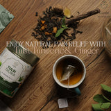 Lluvia Tulsi Troika Assam Green Tea