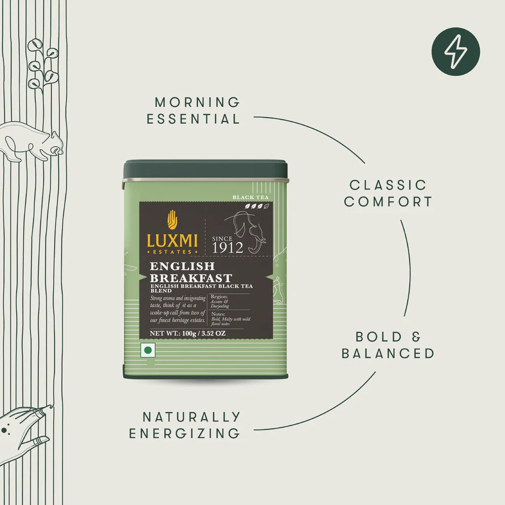 Luxmi English Breakfast Assam and Darjeeling Tea Blend