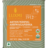 Luxmi Estates Astounding Ashwagandha Herbal Tea Canister
