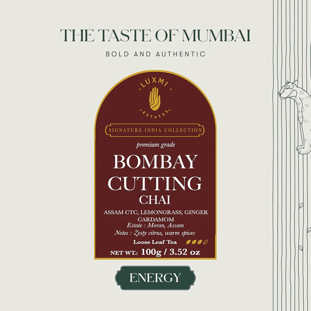 Luxmi Estates Bombay Cutting Chai Packaging