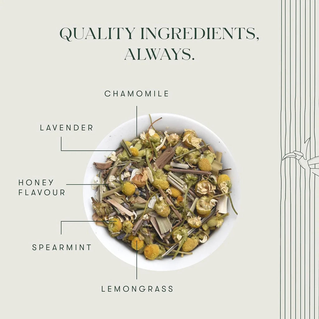 Luxmi Estates Chamomile Honey Tea Ingredients