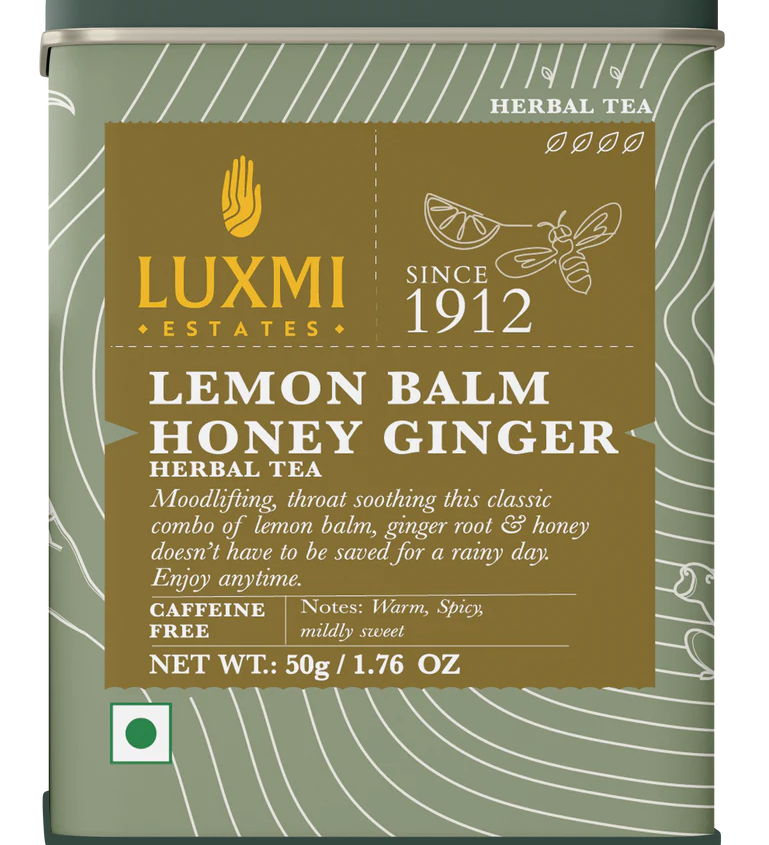 Luxmi Estates Lemon Balm Honey Ginger