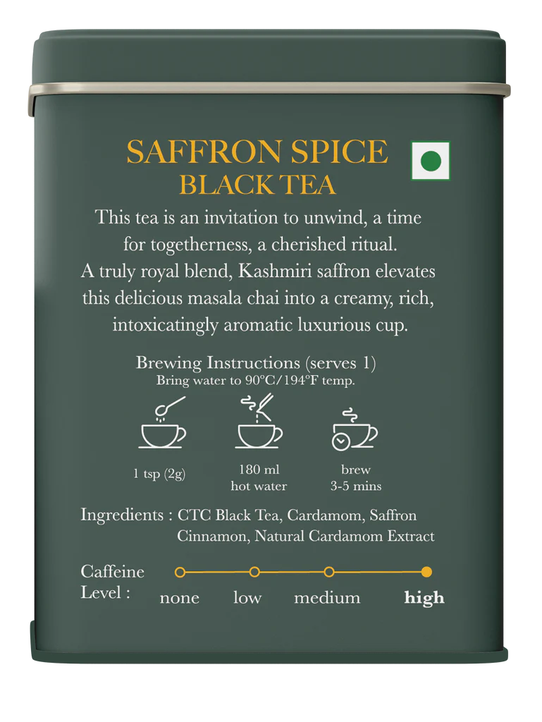 Luxmi Estates Premium Saffron Spice Chai 