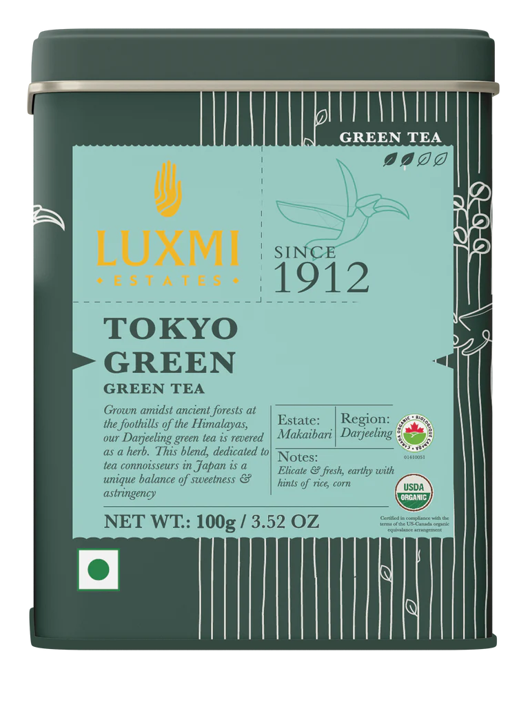 Luxmi Estates Tokyo Darjeeling Green Tea Pack