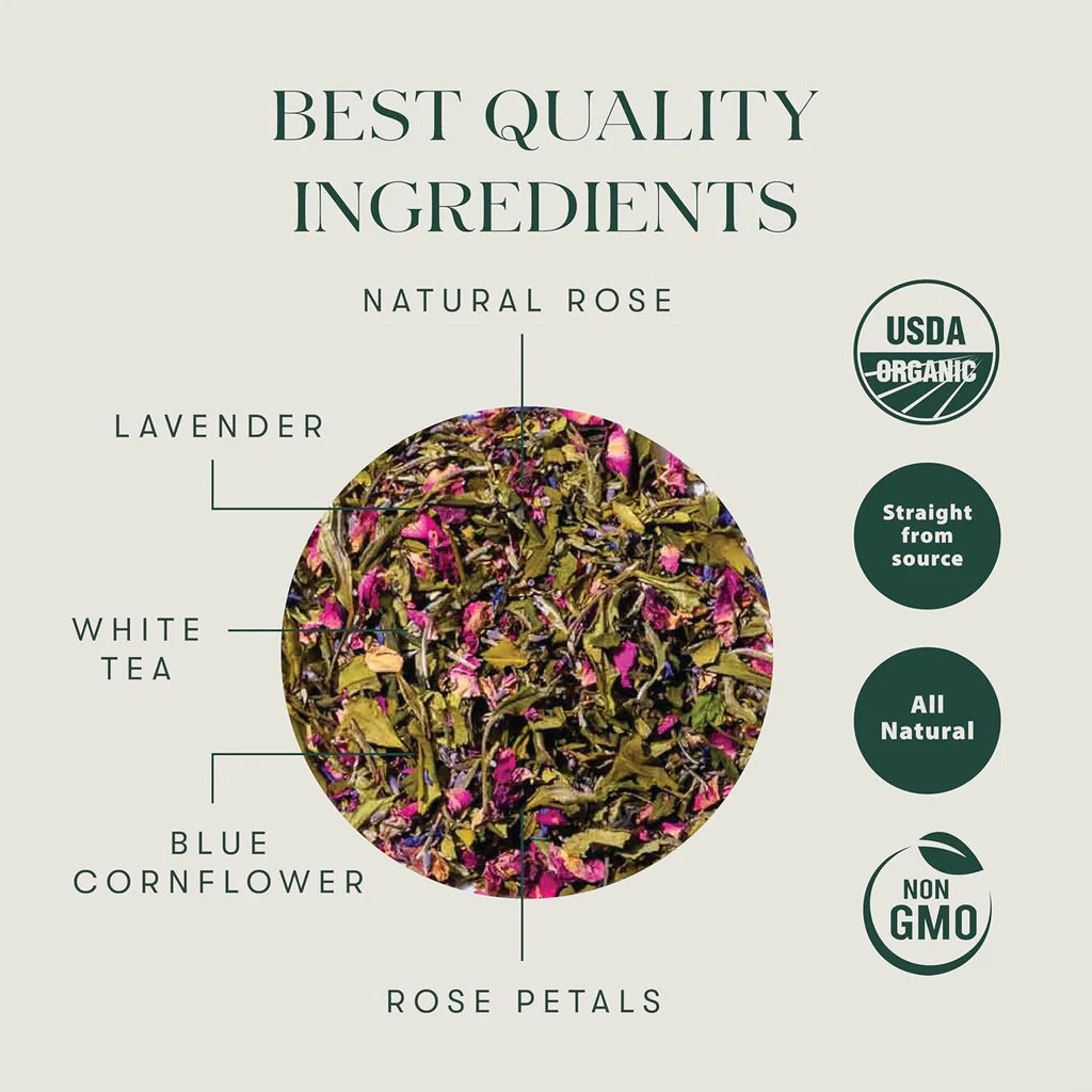 Luxmi Lavender Valley Tea Ingredients