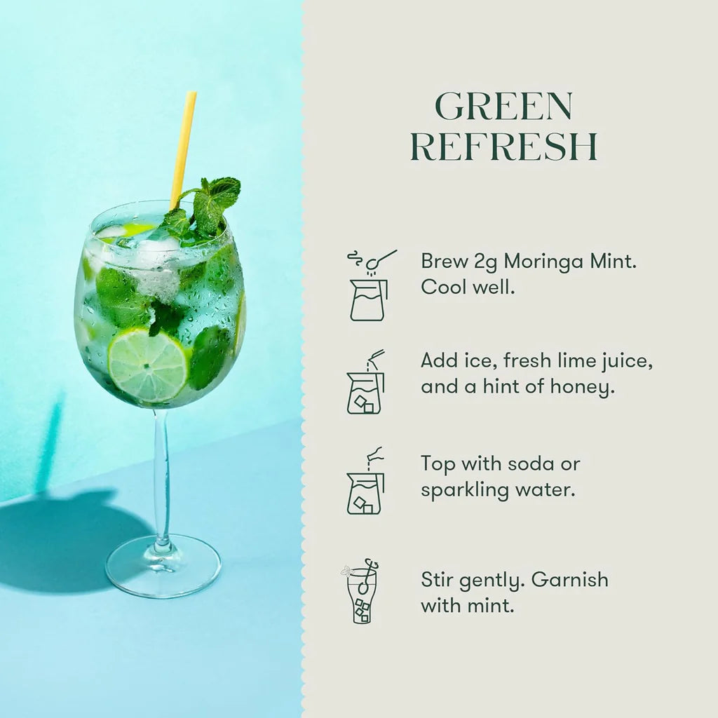 Luxmi Moringa Mint Herbal Infusion