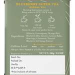 Luxmi Organic Blueberry Super Herbal Tea with Brewing Instruction