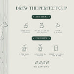Luxmi Tea Brewing Instructions for Hot and Cold Brew Tea