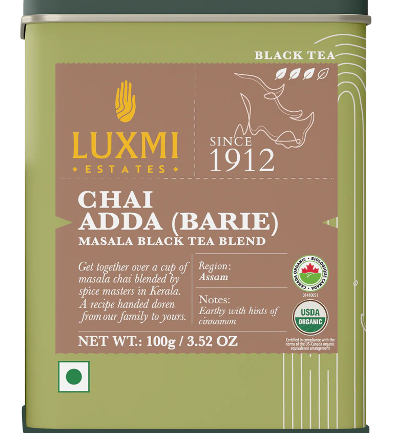 Luxmi Tea Chai Adda Barie Tea Canister