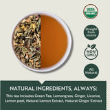 Luxmi Tea Citrus Sky Lemongrass Ginger Darjeeling Green Tea