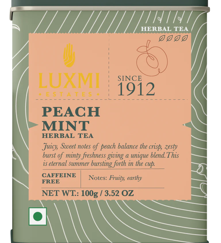 Luxmi Tea Fruity Peach Mint
