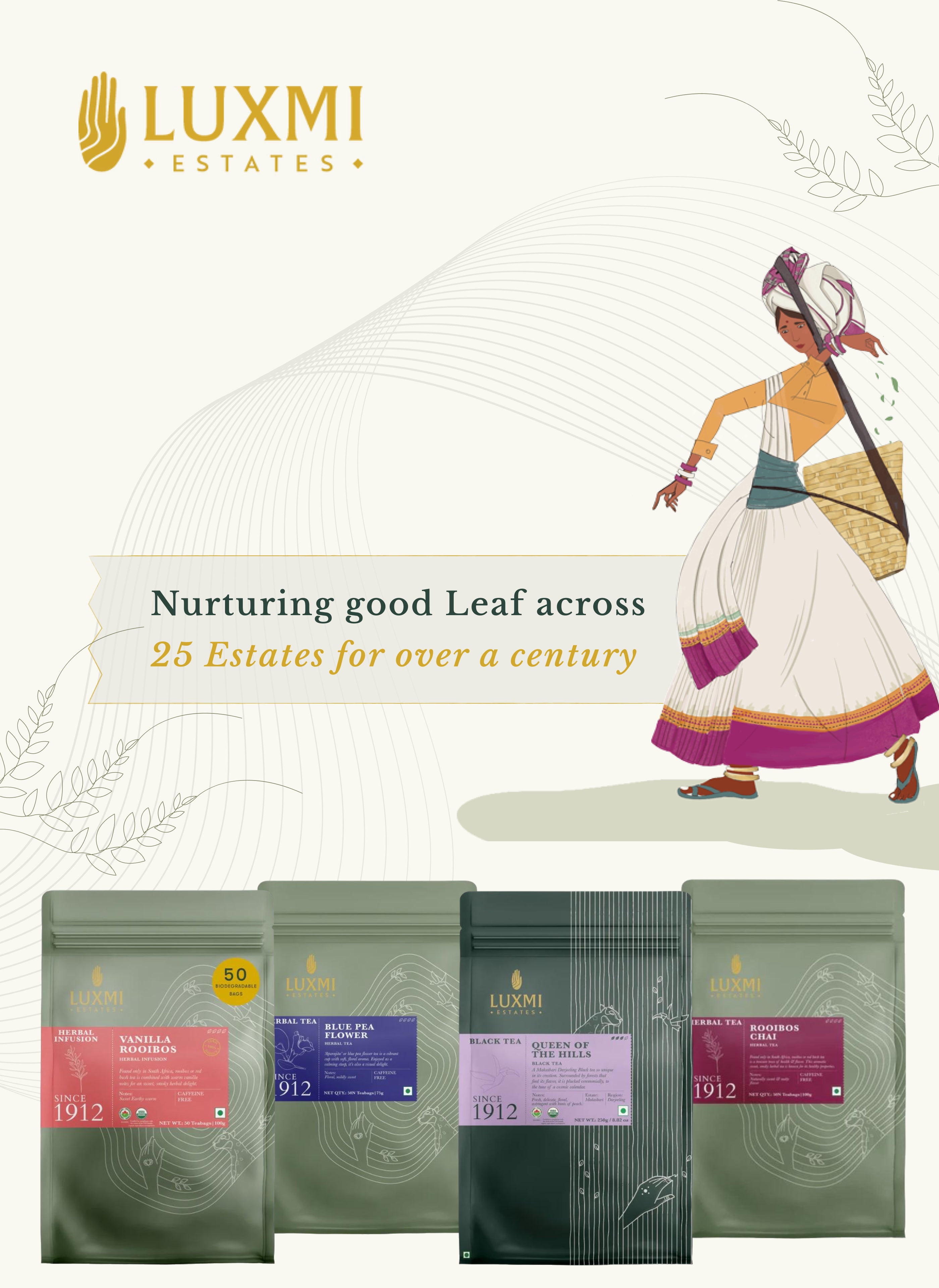 Luxmi Tea Mob Banner
