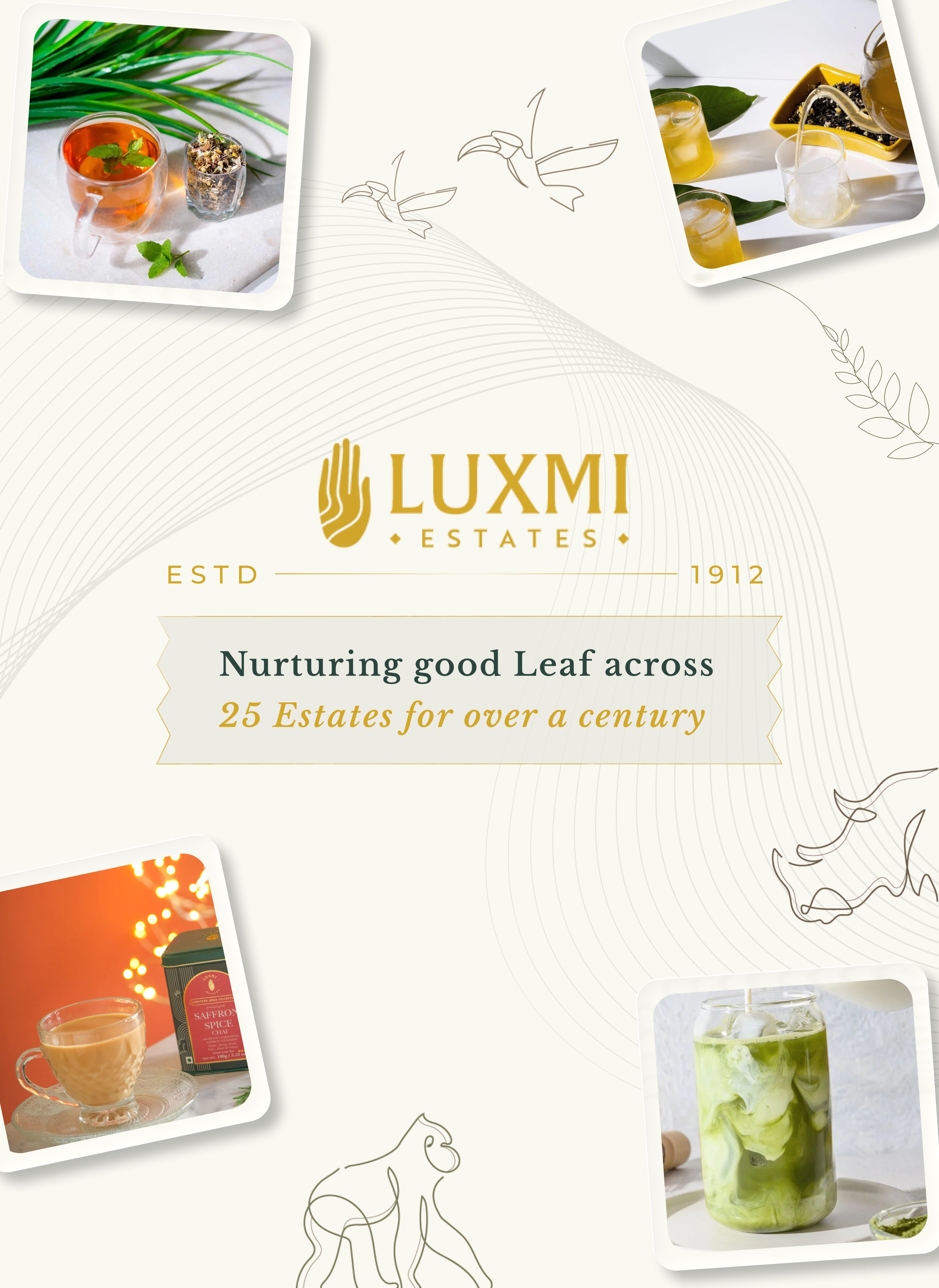 Luxmi Tea Mob Banner