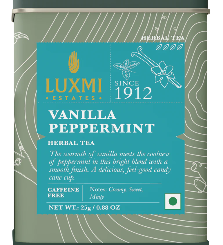Luxmi Tea Organic Vanilla Peppermint