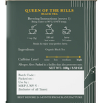 Luxmi Tea Queen of the Hills Peachy Organic Darjeeling Black Tea with Mild Floral Notes