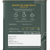 Luxmi Tea Queen of the Hills Peachy Organic Darjeeling Black Tea with Mild Floral Notes