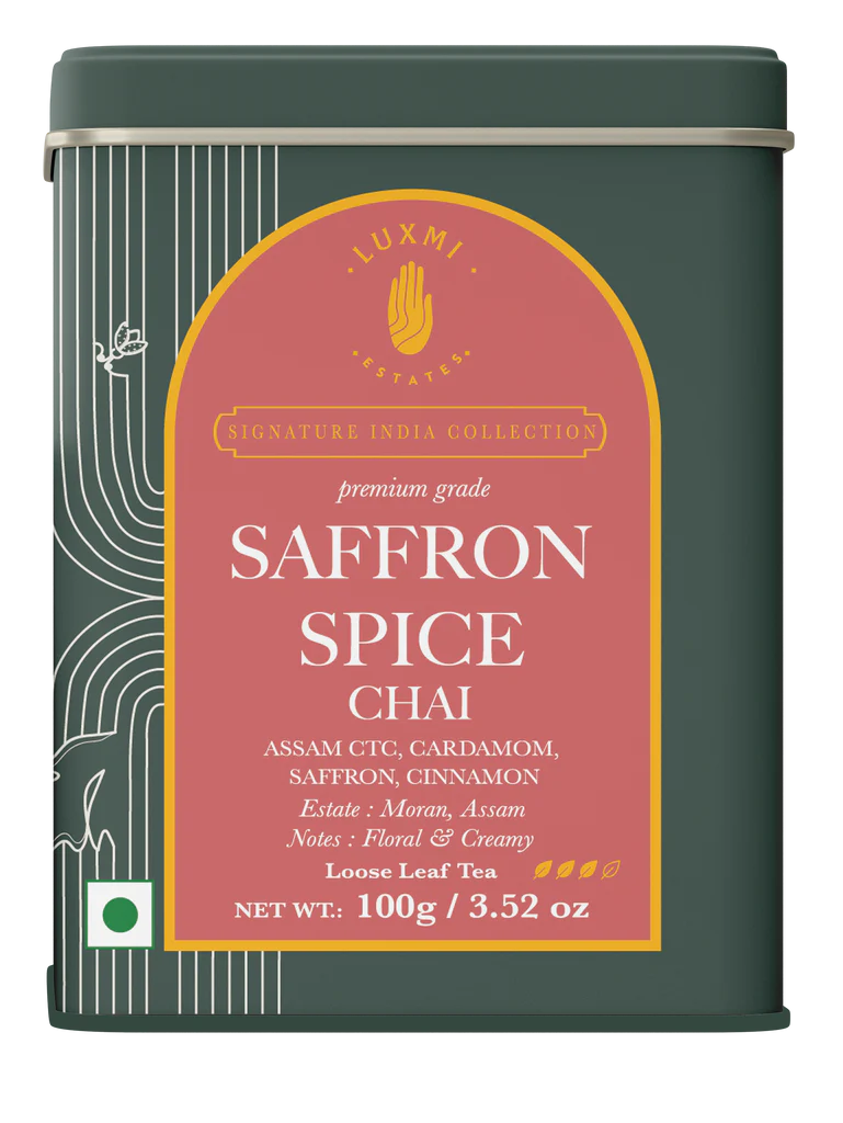 Luxmi Tea Saffron Spice Chai