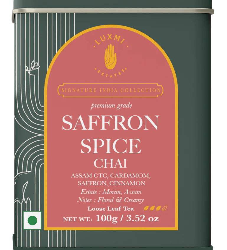 Luxmi Tea Saffron Spice Chai
