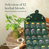 Luxmi Estates Daily Ritual Calendar Classic Tea and Herbal Infusion Assortment - 24 days of Wellness