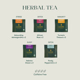 Luxmi Estates Daily Ritual Calendar Classic Tea and Herbal Infusion Assortment - 24 days of Wellness
