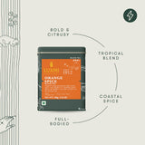Luxmi Tea Citrusy Orange Spice Organic Darjeeling Black Tea Blend with Warm Undertones
