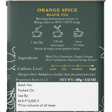 Luxmi Tea Citrusy Orange Spice Organic Darjeeling Black Tea Blend with Warm Undertones