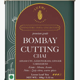 Luxmi Tea Lively and Invigorating Bombay Cutting Chai Organic Assam CTC Blend with Lemongrass, Ginger and Cardamom