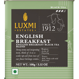 Luxmi Tea Organic English Breakfast Assam and Darjeeling Tea Blend - A Tale of Two Estates