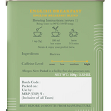 Luxmi Tea Organic English Breakfast Assam and Darjeeling Tea Blend - A Tale of Two Estates
