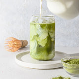 Luxmi Tea Organic First Flush Ceremonial Grade Vanilla Matcha with Probiotics - Good for Gut Health