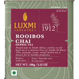 Luxmi Tea Organic South African Rooibos Chai - Sweet and Smoky Wellness Infusion