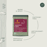 Luxmi Tea Organic South African Rooibos Chai - Sweet and Smoky Wellness Infusion