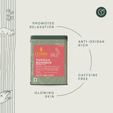 Luxmi Tea Organic South African Vanilla Rooibos Herbal Infusion with Sweet and Smoky Undertones