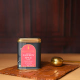 Luxmi Tea Premium Saffron Spice Chai - Organic Assam CTC Blend with Cardamom and Cinnamon