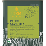 Luxmi Tea Pure Japanese Organic Ceremonial Grade Matcha from Kyoto - Hand-Picked from the First Flush Harvest