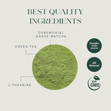 Luxmi Tea Pure Japanese Organic Ceremonial Grade Matcha from Kyoto - Hand-Picked from the First Flush Harvest